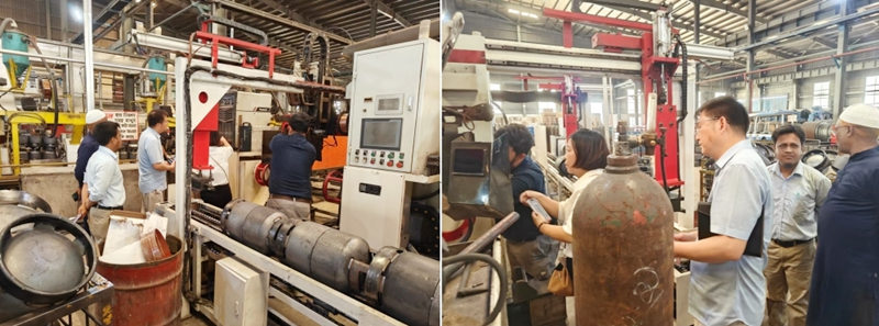 LPG cylinder circular welding machine