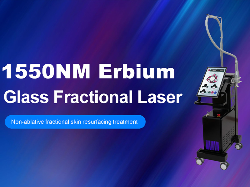 Nicht ablative Erbiumlaserfraktional 1550 nm Hautaufenthalt 