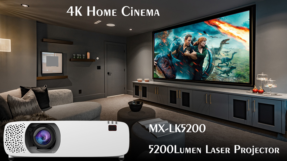 SMX 5200 Lumen 4K laser projector for Home Cinema