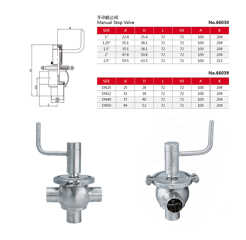 рисунок L ручной отсечным и запорные клапаны