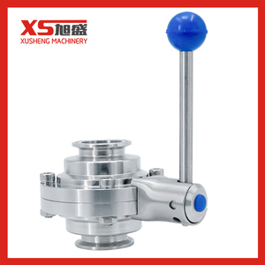 Шаровой кран быстрой установки типа бабочки нержавеющей стали СС304 санитарный зажал