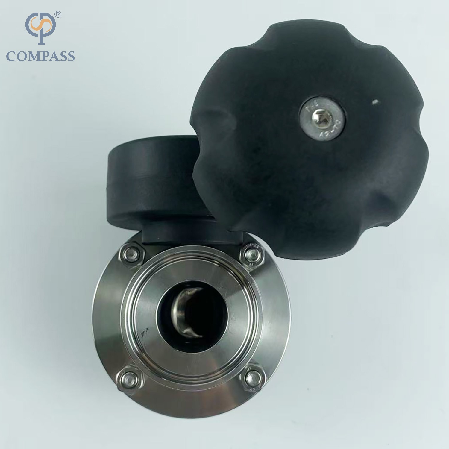 SS304 ПИЩЕВОЙ SMS РУКОВОДСТВЕННЫЙ САНИТАРНЫЙ ЗАЖИМНЫЙ БУФЕРНЫЙ КЛАПАН С МИКРОРЕГУЛИРОВКОЙ