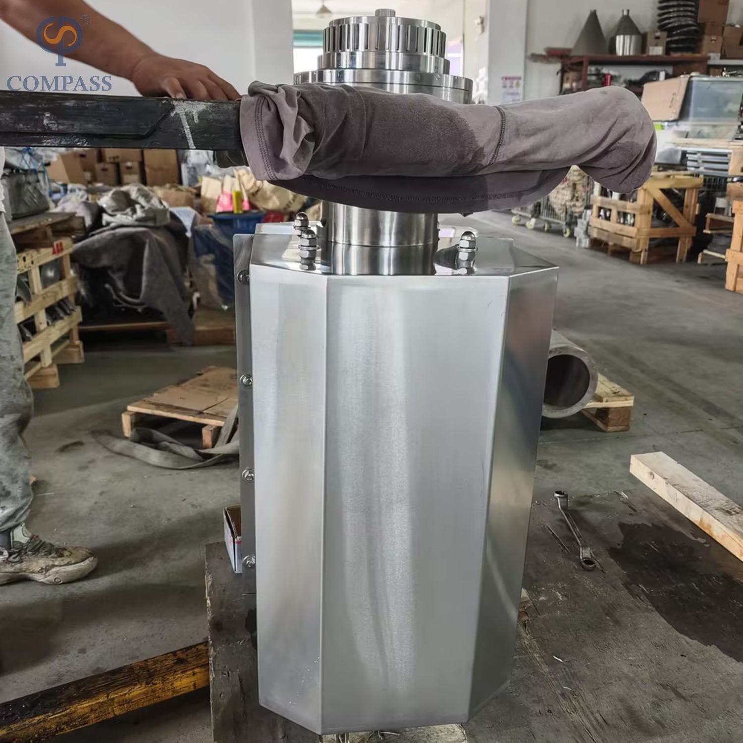 TRH-1-160-11KW ГОМОГЕННАЯ ЭМУЛЬСИРУЮЩАЯ МАШИНА САНИТАРНОГО ЧАЙНИКА