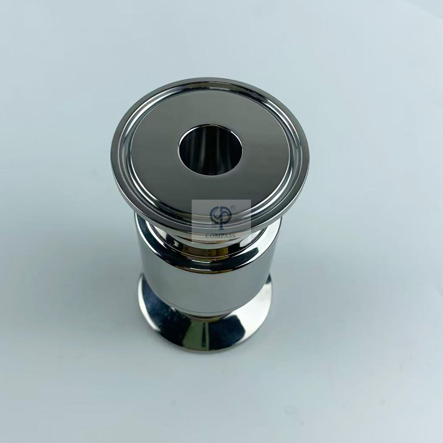 Снижение давления, 1-дюймовый SS316L Tri, зажимной концевой пароотделитель