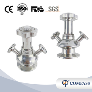 Модель SGM-H тонко настроенные стерильные санитарные отборочные клапаны с PTFE прокладка
