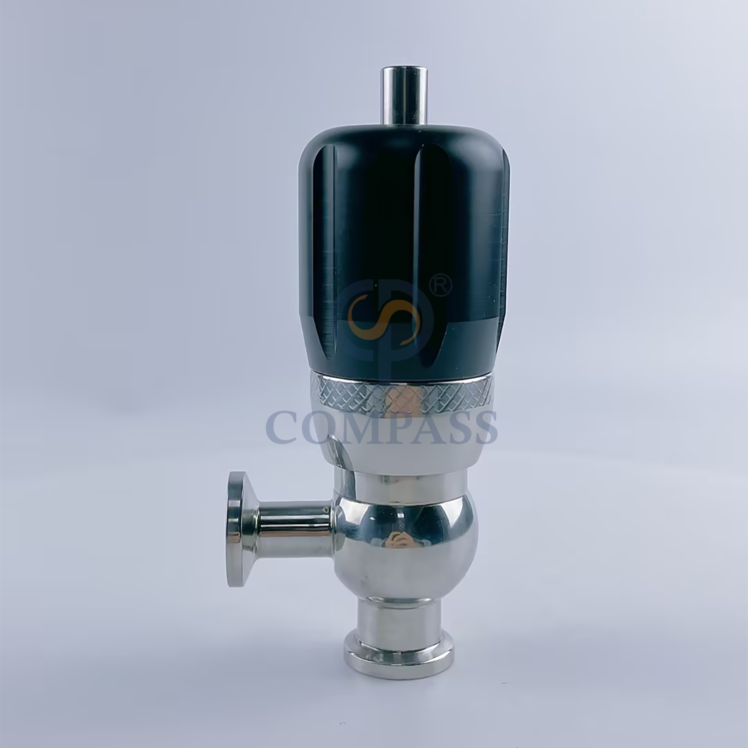 Самый продаваемый мини-стерильный предохранительный клапан из санитарной нержавеющей стали AISI316L SMS с ручным зажимом 1/2 дюйма для нефтегазовой промышленности