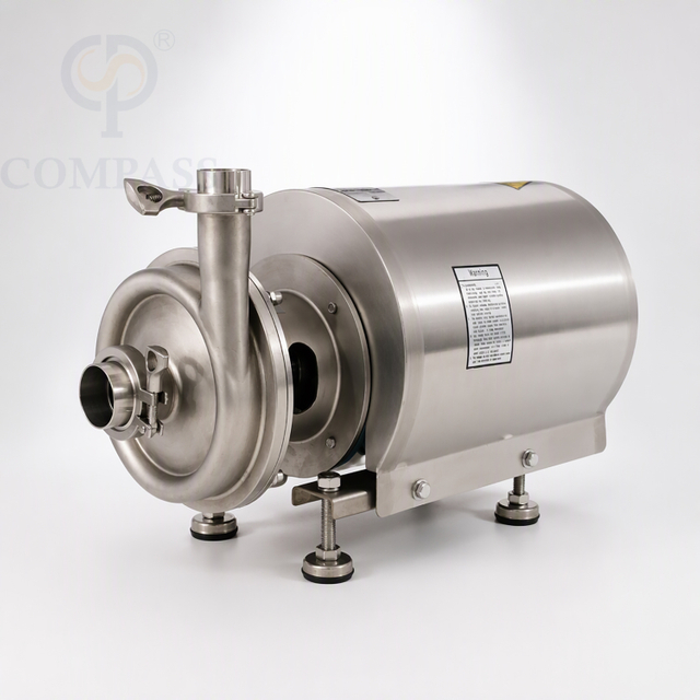 KSCP-10T-24M-2.2KW Санитарно-гигиенический пищевой центробежный насос SS304 OEM 415V с круглой защитной крышкой двигателя