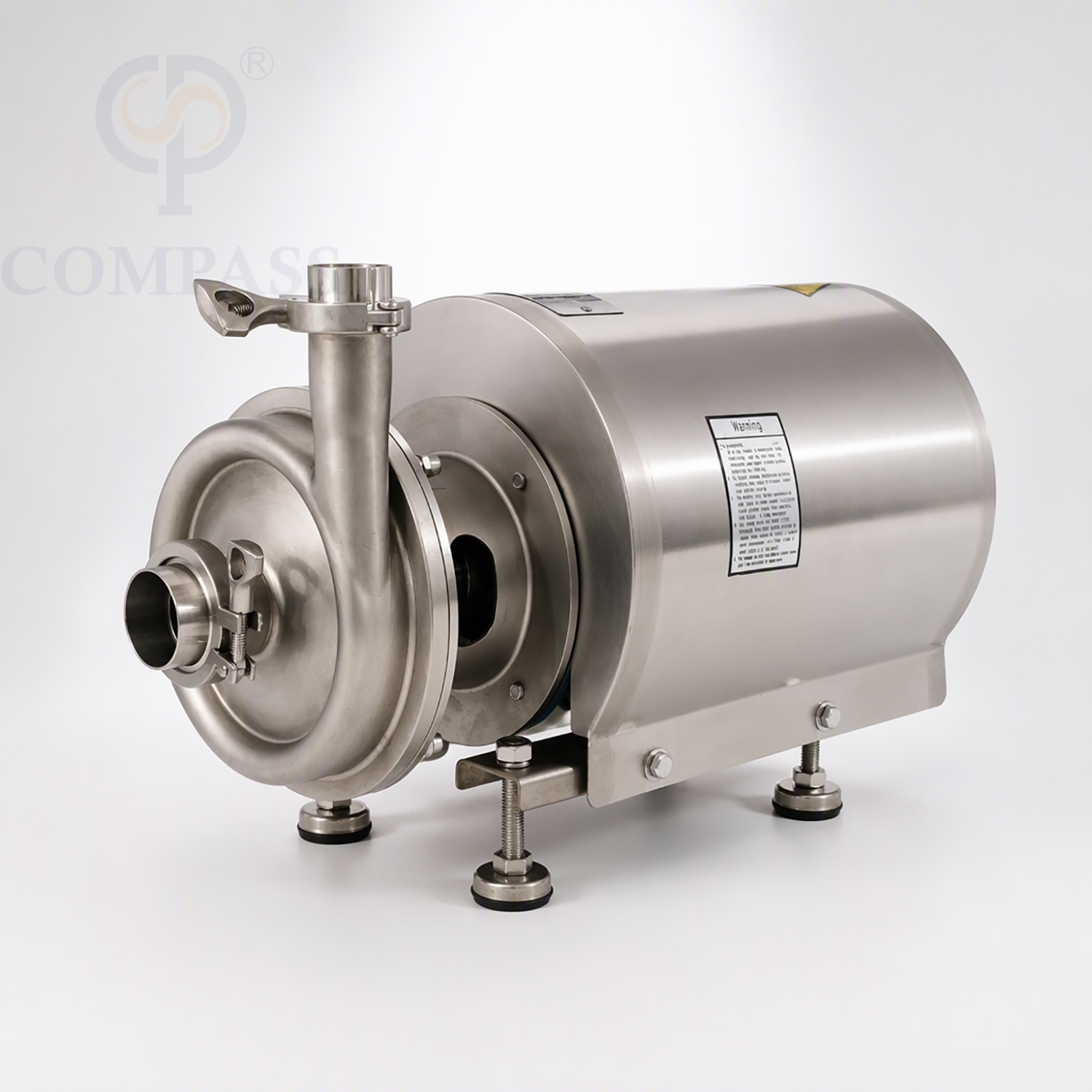 KSCP-10T-24M-2.2KW Санитарно-гигиенический пищевой центробежный насос SS304 OEM 415V с круглой защитной крышкой двигателя
