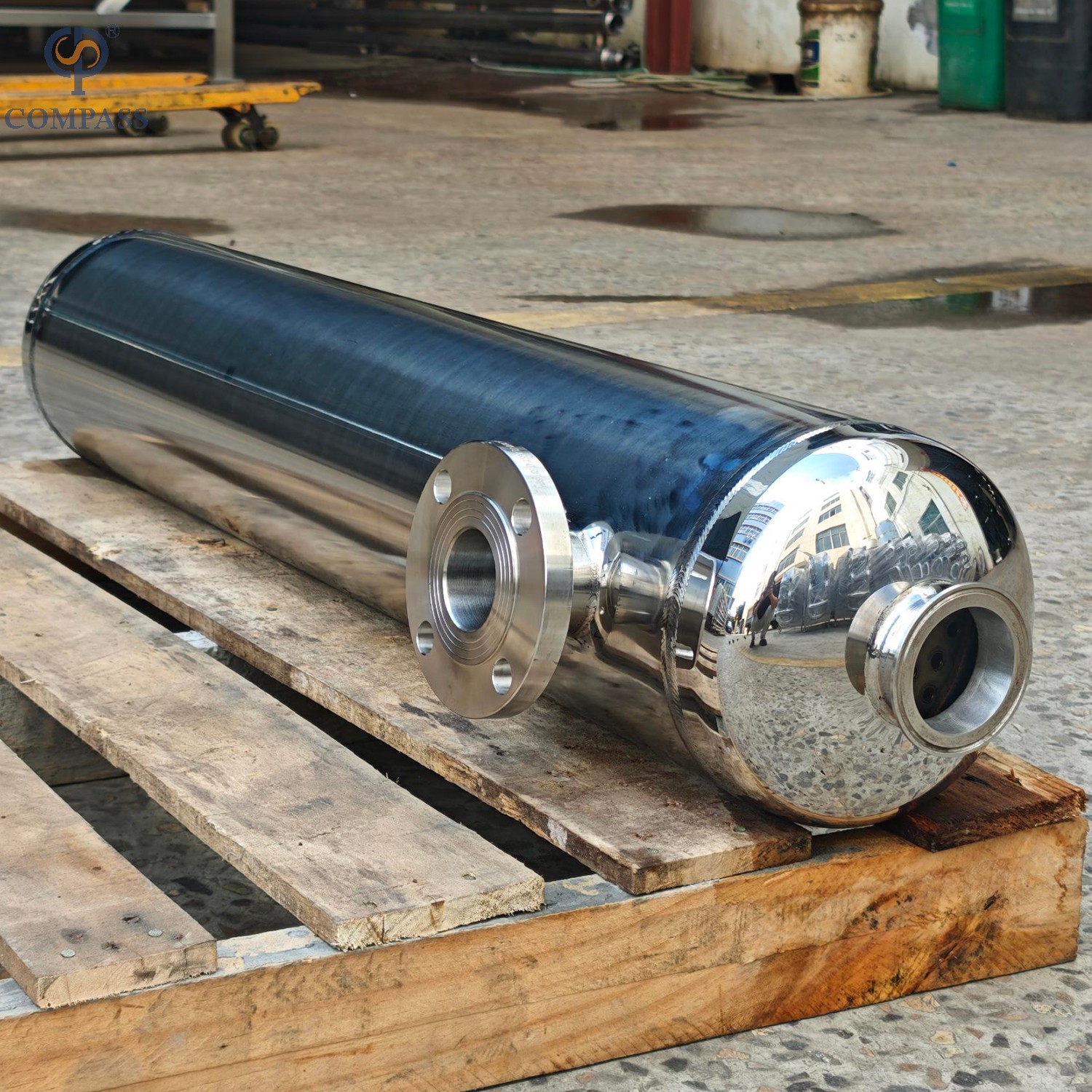 SS304 Пищевой теплообменник со спиральной трубкой