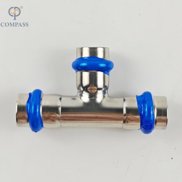 DN15 санитария из нержавеющей стали SS304 равный тройник