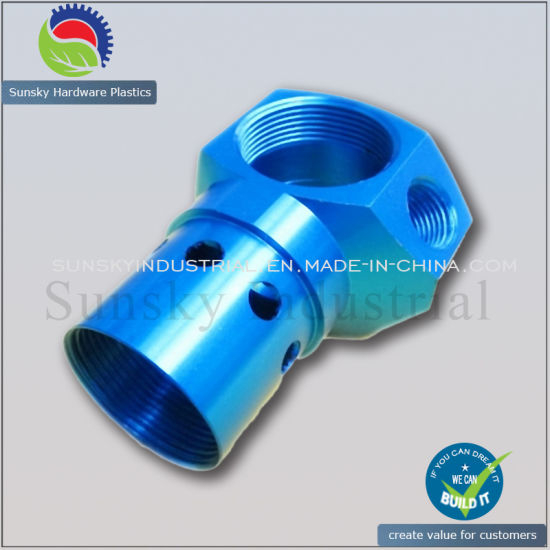 CNC Milled Machined Part for Aluminum Connector (AL12120)