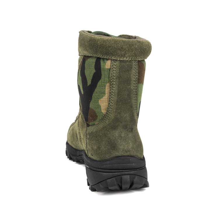 Botas safari militares camuflaje verde oliva 7281