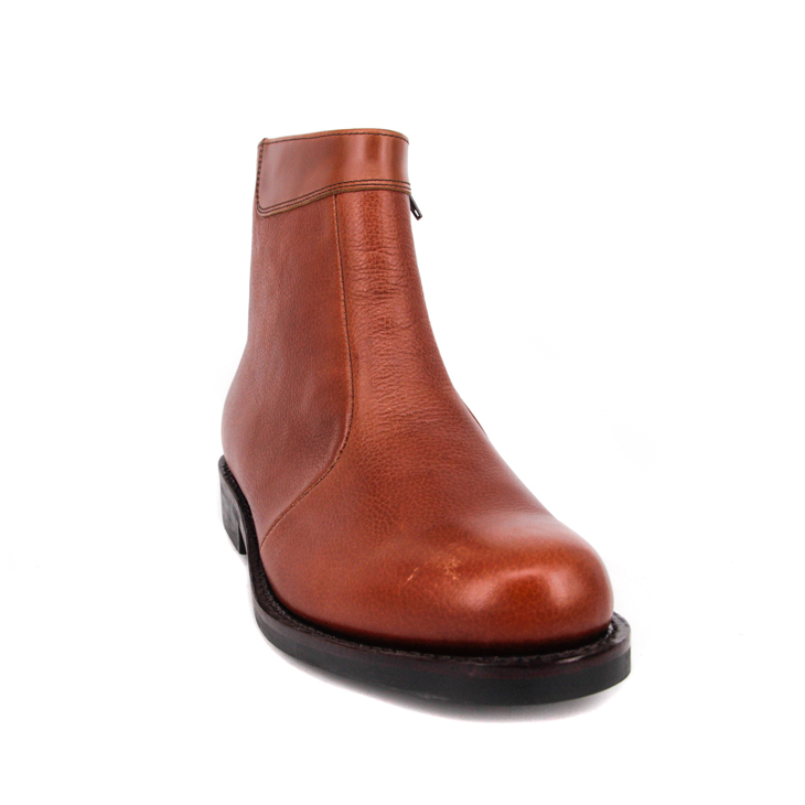 Zapatos de oficina marrón rojo para hombre al por mayor de fábrica 1270