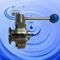 Sanitary clamp/weld butterfly valve