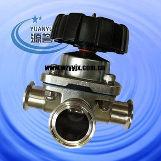 Zero Static T Type Diaphramg Valve