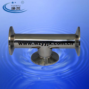 Stainless Steel Clamped Instrument Tee