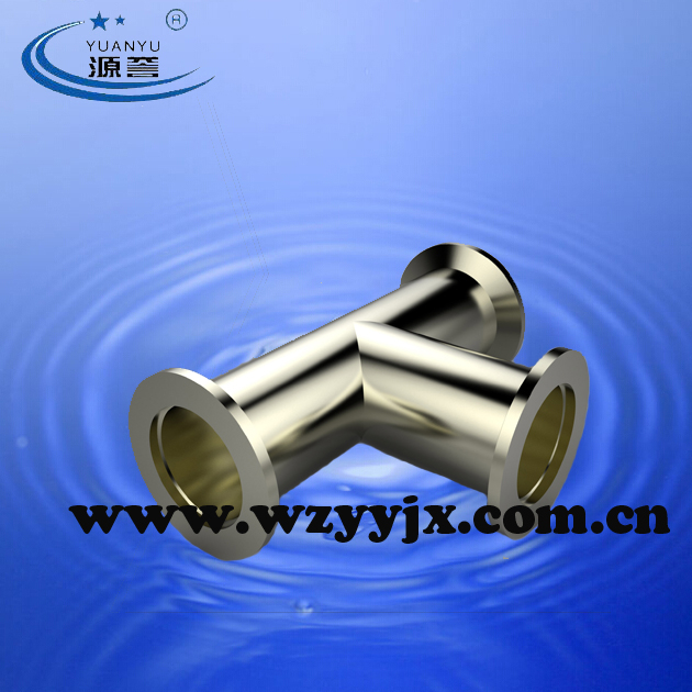 Vacuum KF Tee