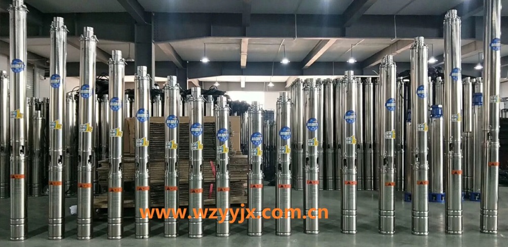 Stainless Steel Deep Well Submersible Pump