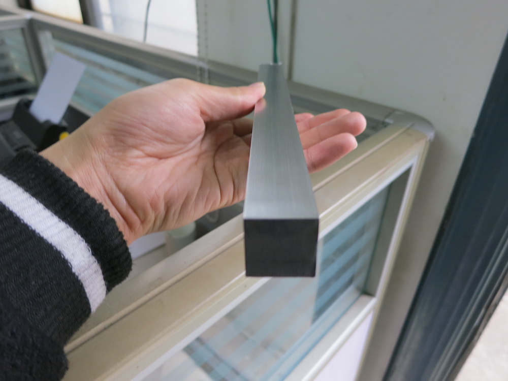 HL polished stainless steel square bar
