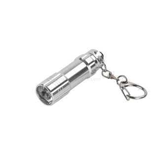 3LED Mini LED Flashlight Metal Keychain Flashlight As Promotion Gift