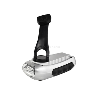 3 LED Dynamo Flashlight Antique