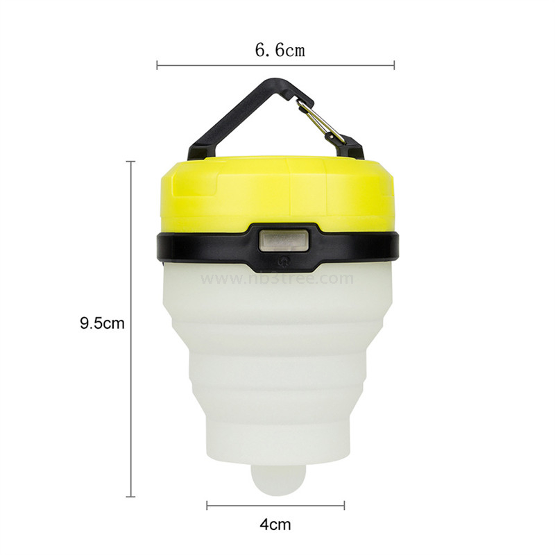 LED Mini Folded Rechargeable Camping Light