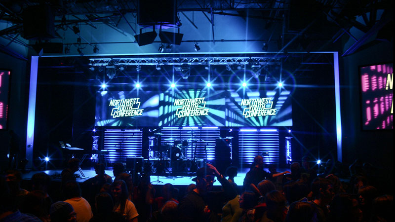 P3.91室内舞台Led墙