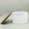  black matte candle glass containers votive candle jars with slate lids