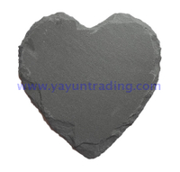 rough edge hand cut Valentine's Day gifts slate heart