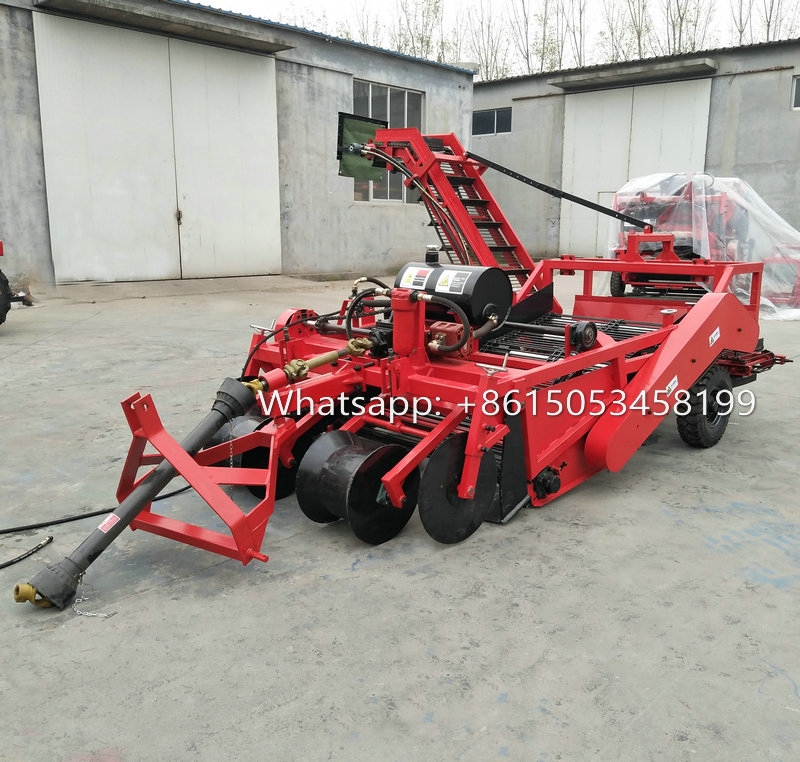 Tractor mounted Combined potato digging machine