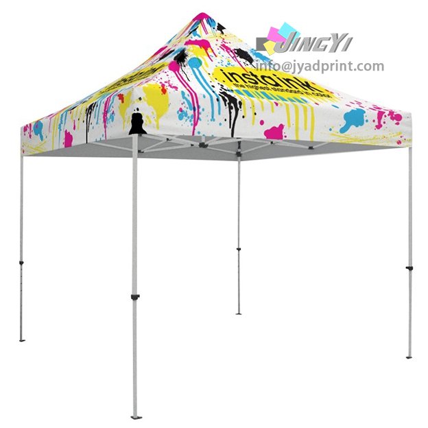 Cheap Price Custom Advertising Easy Pop Up Canopy Tent 3x3 4x4.5 3x6 4X8 with full color printing
