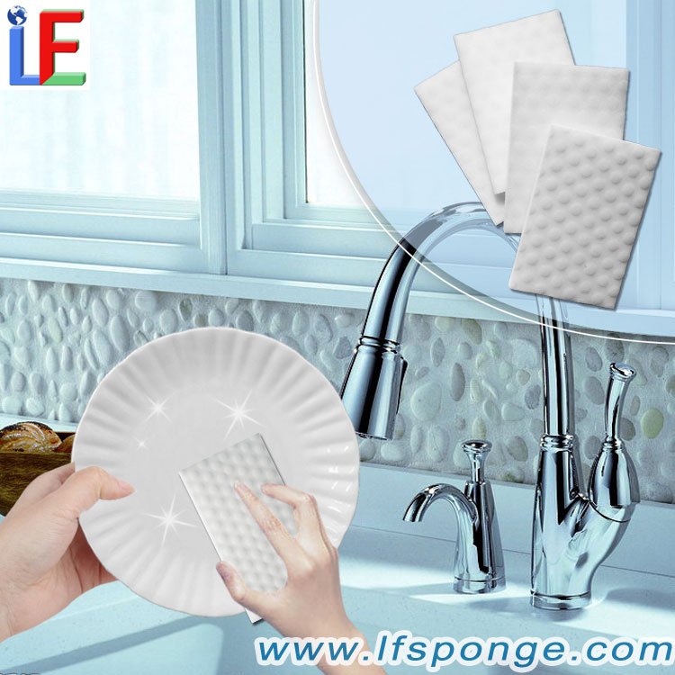 dishwashing sponge Easily wipe off the stains and marks on tableware,