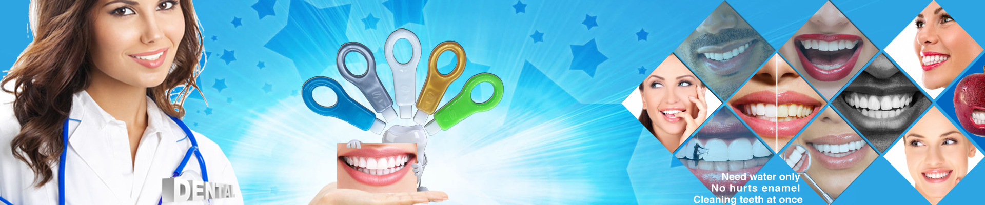400banner teeth cleaning kit