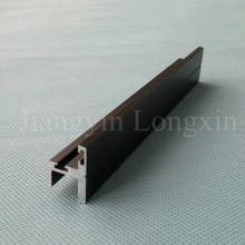 Anodized Black Matt Aluminum Profile for Windows