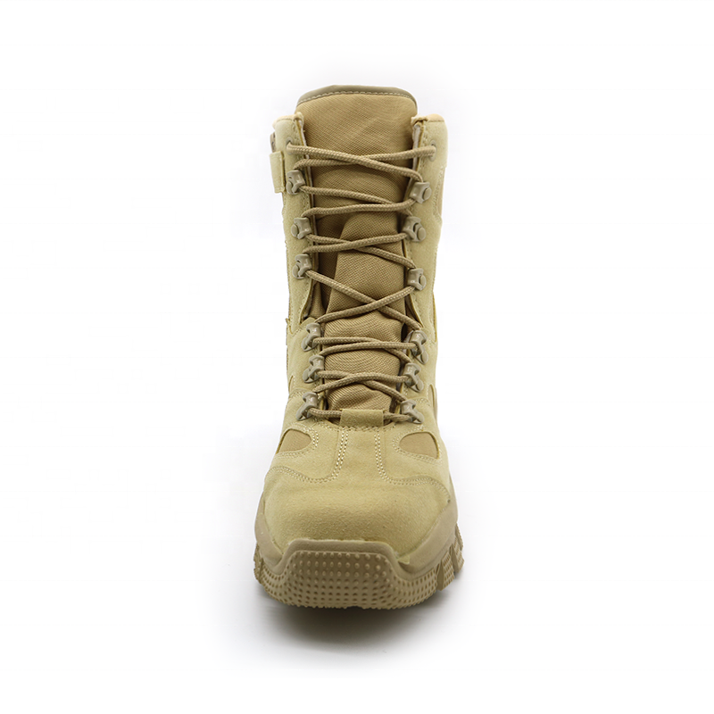 Anti Slip Rubber Outsole Desert Military Army Shoes Boots