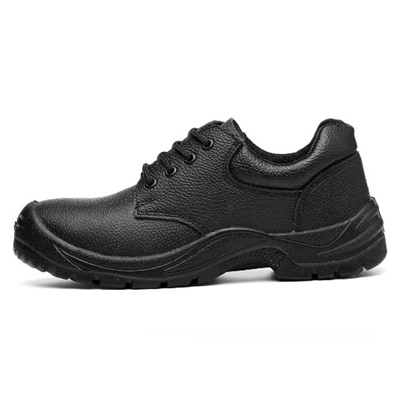 HS3325 PU injection leather safety work shoes for men