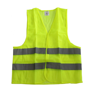 Green cheap reflective safety vest for construction workers