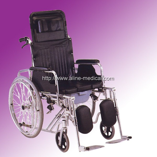 Commode wheelchair