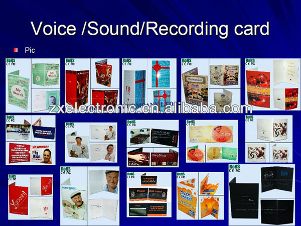 High quality LCD video card chip for video brochures