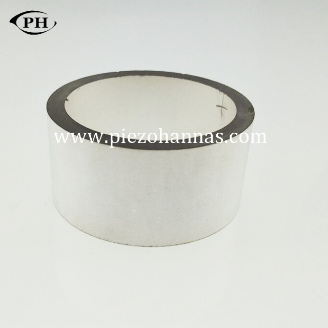 Anéis de piezocerâmica ultra-sônicos com forma de anel de alumínio de 45mmx15mmx5mm