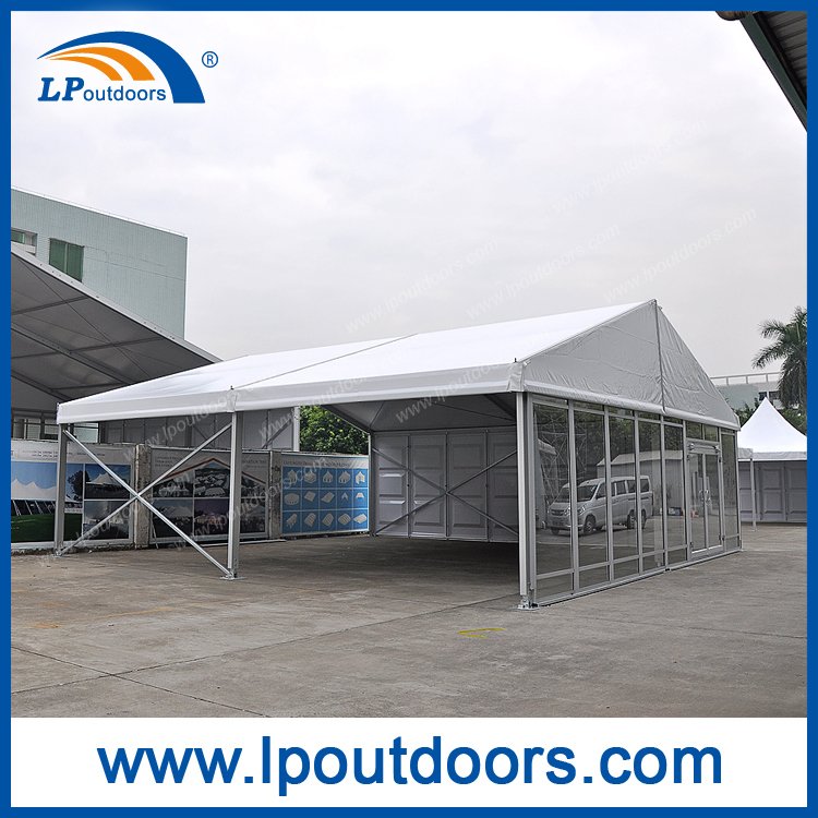 10m Открытый Открытый Span Event Шатер хранения палатки с ABS и стеклянной стеной