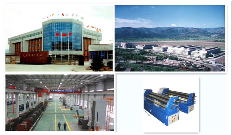 机械对称的三辊轧制机（W11-8X2500）