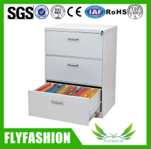 stainless steel filing cabinet with 3 doors drawers ST-17