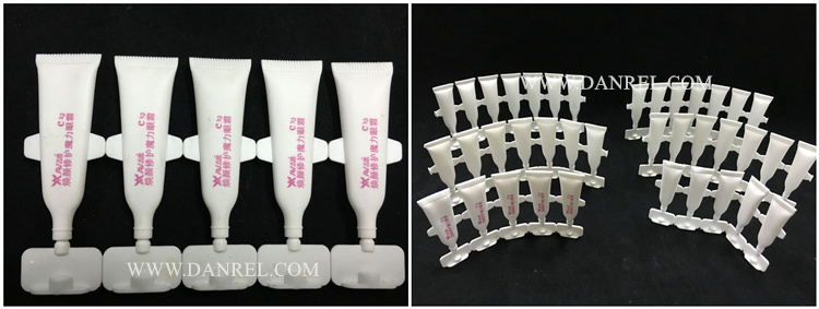 Peristaltic Pump Automatic Plastic Tube Filling Sealing Machine for Liquid tube SAMPLE