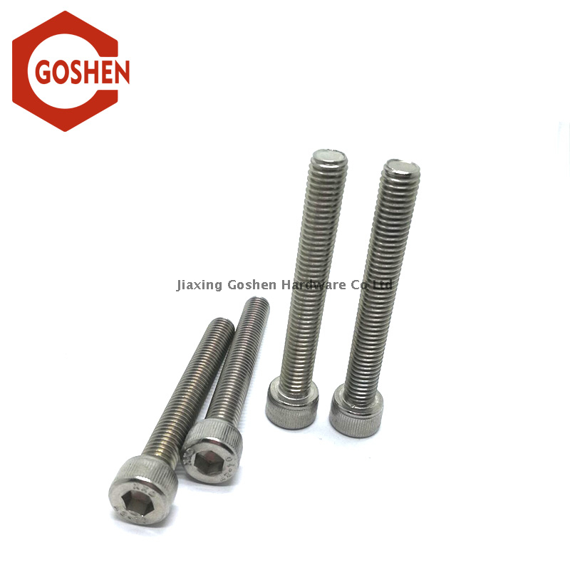 Tornillos de cabeza hexagonal de acero inoxidable métrico ISO 14579 para máquina