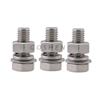SEMS هيكس الترباس مع الجوز والغسالة M10 * 25mm