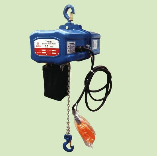 ELECTRIC CHAIN HOISTS IN 1 PHASE