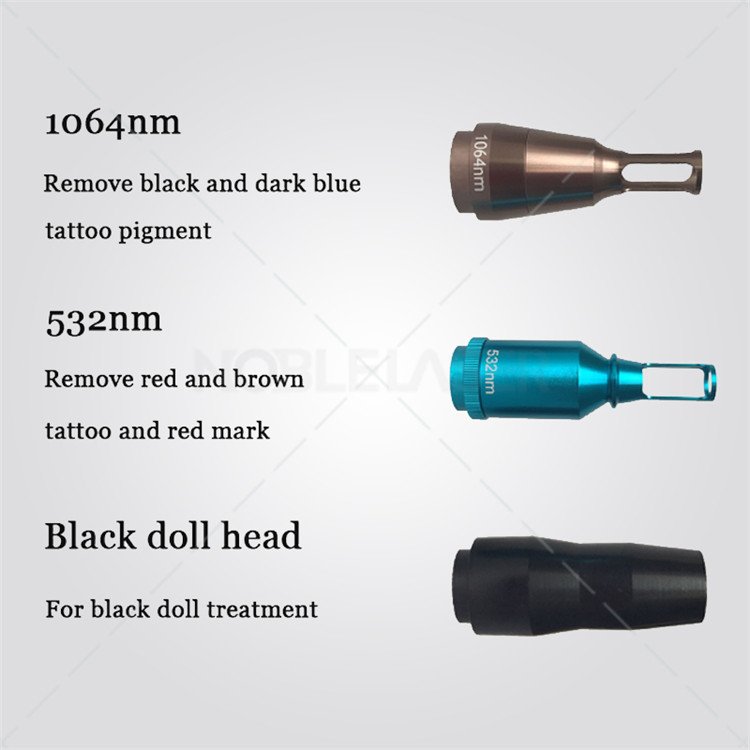 1064nm 532nm q Switched Nd Yag Laser Black Puppen -Tattoo Entfernungsmaschine