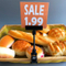 Under-shelf Sign Holder with Long Stem PST5-BL