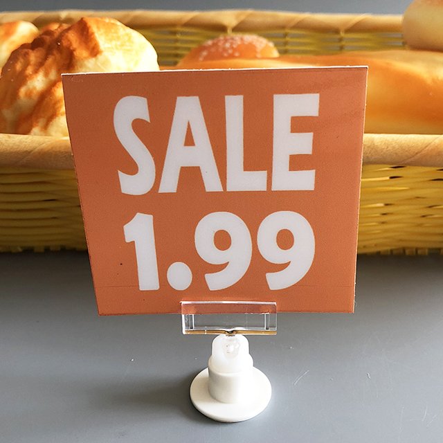 Adhesive Clip-On Knuckle Sign Clip PS03